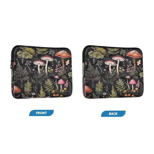 Funda para portátil 13-14 pulgadas con diseño de hongos forestales miniatura 2