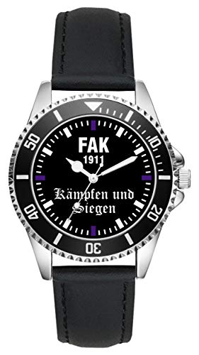 Preisvergleich Produktbild FAK Wien Geschenk Artikel Idee Fan Uhr L-2486