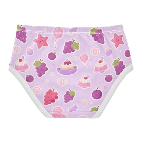 Girls' Underwear Grape Toddle Brief Panties 2-8 Years 203007112