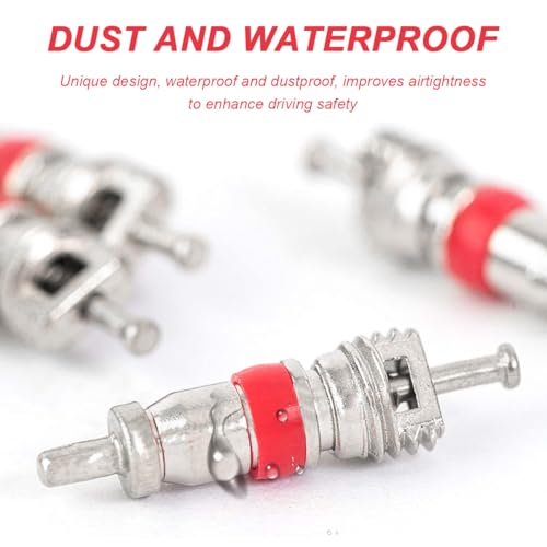 image for ZNDAW 20 PCS Tire Valve Core, Premium TPMS Safe Vehicle Tyre Valve Cor