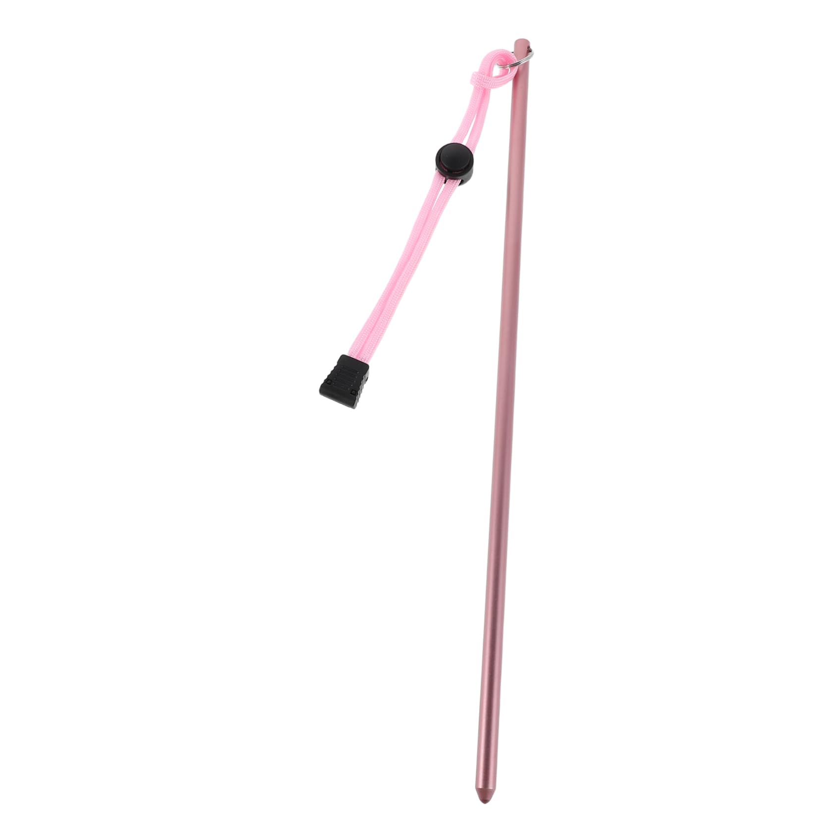 Hemoton Aluminum Diving Stick Lanyard Scuba Diving Probe with Bottle Knocker Portable Underwater Stick for Outdoor Exploration