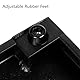 GOKKO Kleines Gitarren-Pedalboard 40 x 12cm Pedalboard mit Tragetasche
