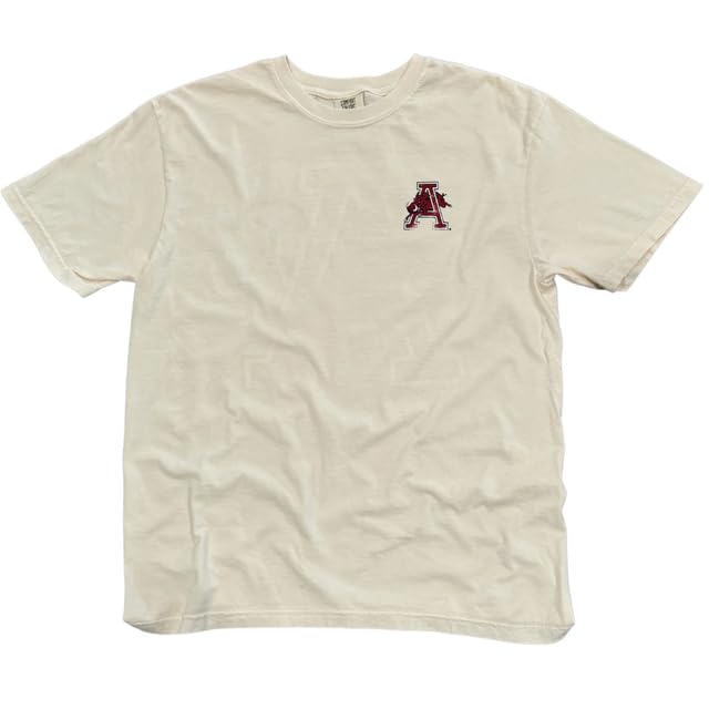 Arkansas Razorback Charger Tee, Officially Licensed NCAA, 100% Cotton, Men's and Women's SM-2XL2