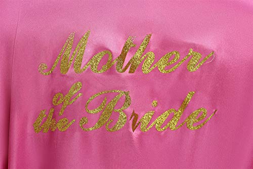 Image of Giova Women Bridal Robe for Bride and Bridesmaid Getting Ready Wedding Party Bathrobe