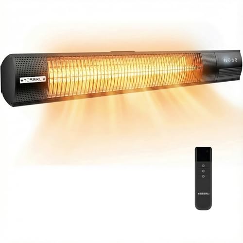 YESERLl Electric Patio Heater with Remote Control