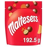 MALTESERS - Bonbons Chocolat au Lait Cœur Croquant - Idéal à Partager - 192,5g...