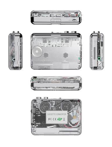 Docooler 218PT magnetofon kasetowy na MP3 konwerter za pomocą magnetofonu PC ze słuchawkami