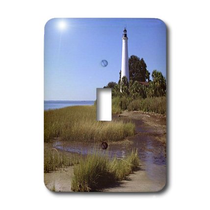 Interrupteur à baïonnette phare côtelé 3dRose LSP_48154_1 déco de mer - 2
