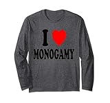Photo Gallery i cuore (amore) monogamia maglia a manica Photo Gallery i cuore (amore) monogamia maglia a manica