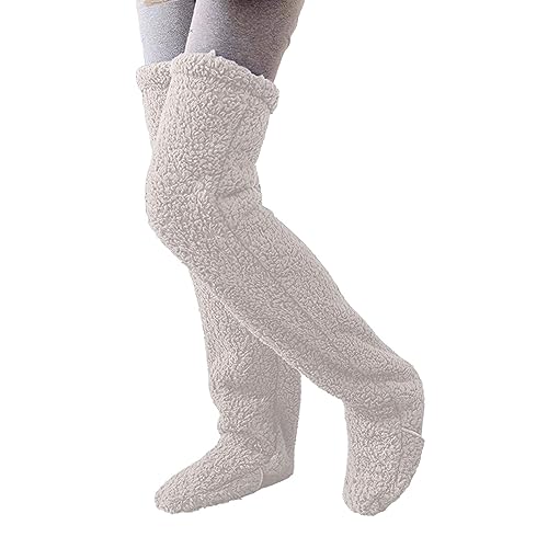 Chaussettes de nuit longues pour ne plus jamais avoir froid aux jambes au lit