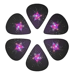 Color Stars Lot de 6 médiators pour guitare acoustique, guitare électrique, basse, ukulélé – fins, moyens et épais. - Les Beatles, Paul McCartney, John Lennon, RIngo Starr, George Harrison Color Stars Lot de 6 médiators pour guitare acoustique, guitare électrique, basse, ukulélé – fins, moyens et épais. – Image 4