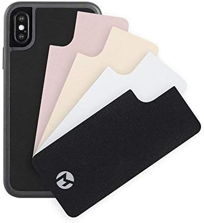 Mega Tiny Anti Gravity Phone Case Corp Compatible for iPhone | Hands Free Selfie | Nano Suction Technology | Stick to Wall | Includes 4 Back Plate Cover (X/Xs - 5.8 inches)