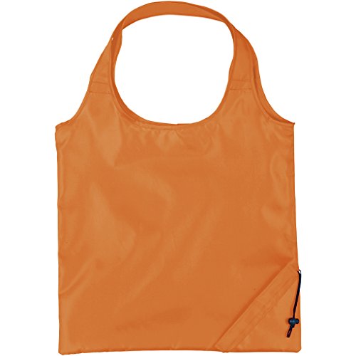 Bullet Bungalow Foldable Polyester Tote (38 x 40.6cm) (Orange)