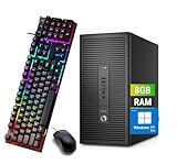 【Clavier à disposition flexible】 - L'ordinateur de bureau HP ProDesk 600 G2 Mini Tour est livré avec un clavier américain d'origine. Afin de répondre aux différentes préférences de frappe, nous proposons également une variété d'autocollants de disposition de clavier, notamment les dispositions AZERTY (française), QWERTZ (allemande), espagnole et italienne, garantissant ainsi une expérience confortable et familière aux utilisateurs.