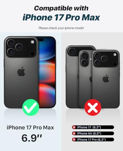 Étui iPhone 17 Pro Max antichoc magnétique détachable avec blocage RFID - 2
