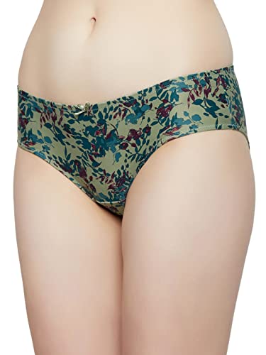 Image of Triumph Fashion Midi Bra for Women Floral Print Medium Coverage| Soft Touch Microfiber Midi Panty My Flower Minimizer Series Comfortable Lingerie Sophisticated Everyday Underwear Pack of 1