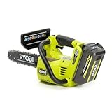 RYOBI 40V HP Brushless 12 in. Top Handle Battery Chainsaw with 4.0 Battery and Charger