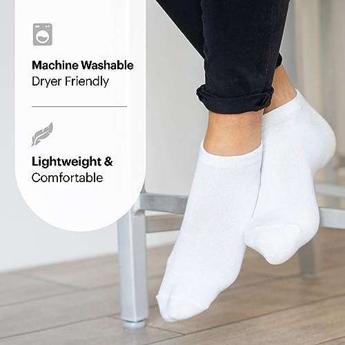 HOT FEET Thin Ankle Socks for Women & Girls – Fun & Cute Low Cut Athletic No Show Socks for Teen Girls. 6, 8, 18 PK Size 4-104