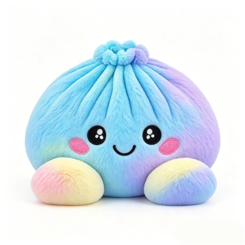 Dumpling Pillow Soft Steamed Bun Cushion Decorative Sofa Bed Home Accent - image 4