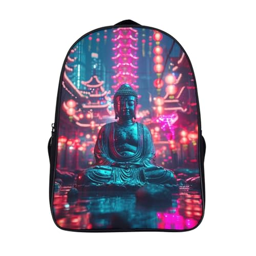 Cartable scolaire Bouddha pour garçon, sac à dos idéal sorties et école