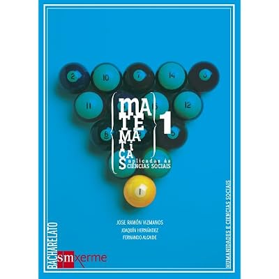 Matem&aacute;ticas aplicadas as ciencias sociais, 1 Bacharelato