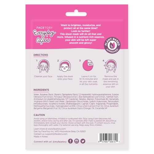 Facetory 008649 K Beauty Face Mask Skin Care thumb #1