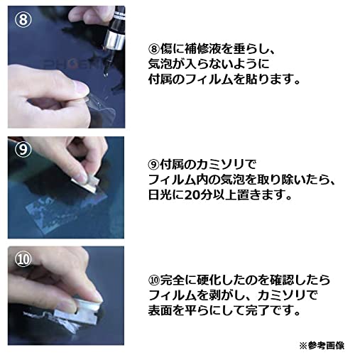 Amazon | PHOENIX フロントガラス リペア キット DIY 窓 車 ガラス