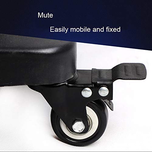 Soporte móvil para TV con altura ajustable para pantalla 32 a 80 pulgadas miniatura 5