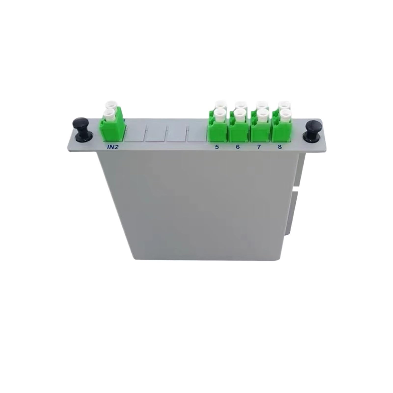 Séparateur de Fibre Optique LC A enfichable 2x8, 2 pièces, séparateur UPC 2x8 FC SC A, Cassette de Type boîte(LC UPC)