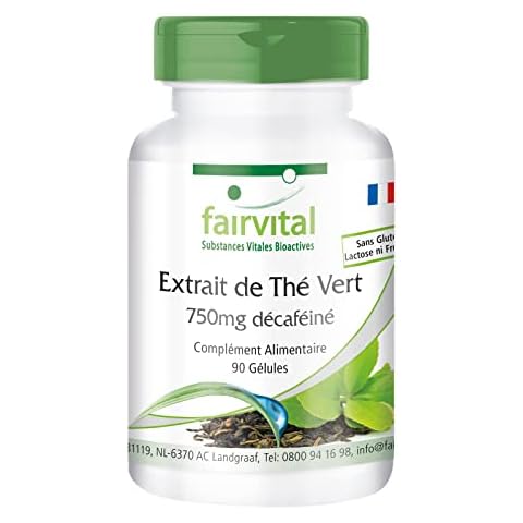 Fairvital Extrait de Thé Vert 750mg Cover