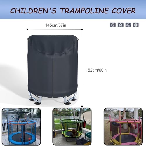 Bâche d'ombrage pour trampoline imperméable et universelle pour terrasse - 6
