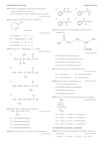 Image of MathonGo JEE Main Chemistry Chapterwise & Topicwise Previous Years Solved Papers (2025 - 2019) - JEE Main Chemistry Chapter-wise PYQ Book For 2026 Covering All 143 JEE Main Online Papers
