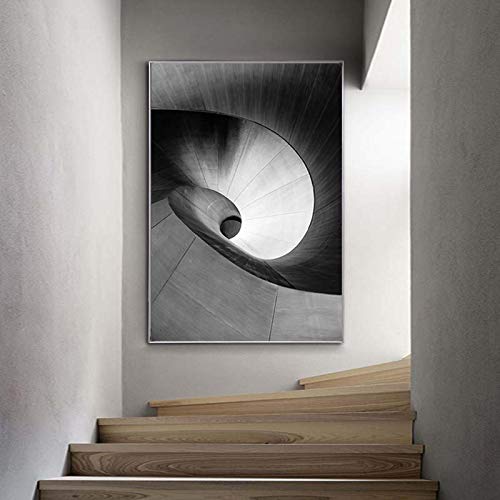 Toile abstrait géométrique 40x60cm pour réveiller un mur blanc sans surcharger l'espace