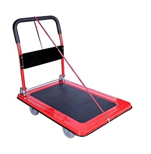 2 PIECES Taiwan Platform Trolley, RED - 300kg