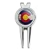 GRAPHICS & MORE Rustic Distressed Colorado State Flag Golf Divot Repair Tool and Ball Marker