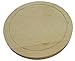 Tagliere circolare in legno da 8'' 20 cm da cucina in legno massello rotondo con linea rotonda