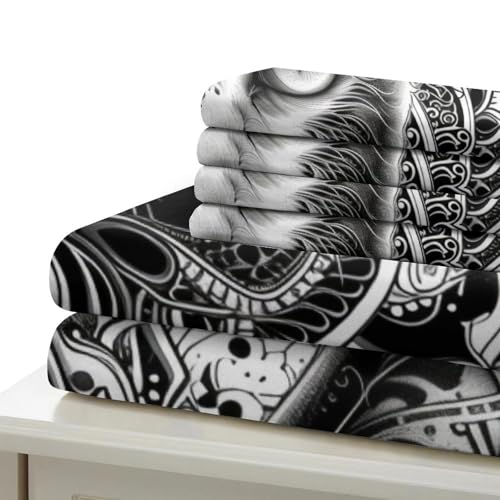 Parure de lit 135x200 chat mignon en microfibre pour de douces nuits - 6