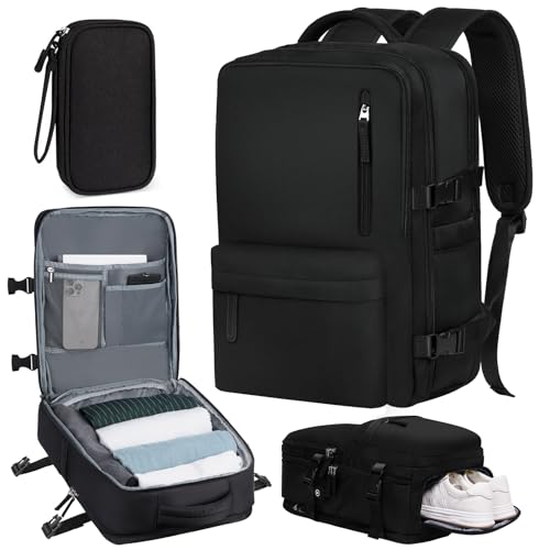 flintronic Borse da Cabina, 43x30x20 Zaino da Viaggio, Aereo...