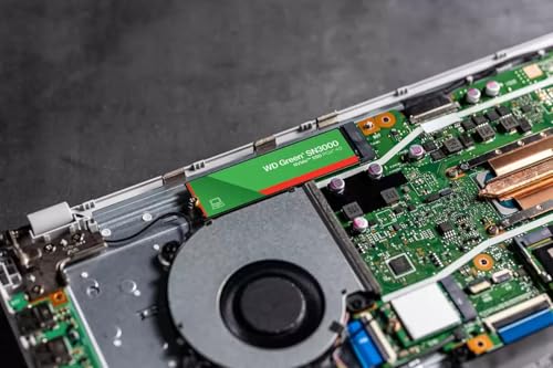 Image of WD Green SN3000 2TB NVMe SSD, M.2 2280 PCIe Gen4 x4, M-Key (OEM New) | Up to 5000MB /s, Fast Boot, Reliable High Performance, Internal Solid State Drive for Laptop, Desktop, Gaming PC, WDS200T461E
