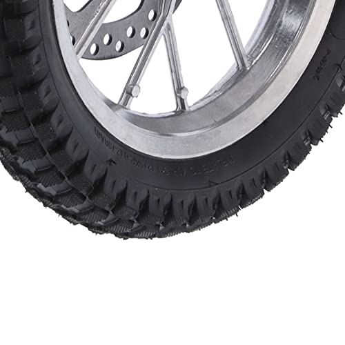 Pneu de Roda Dianteira de Borracha 12,5x2,75in Parafusos de Roda Dentada de Freio a Disco 47cc 49cc