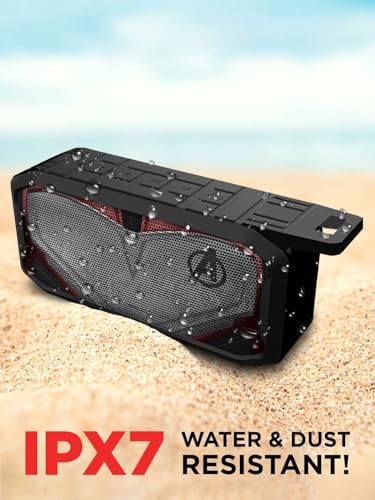 Image of Macmerise Avengers Endgame Suit 6W Wireless Bluetooth Portable Speaker with USB Support, SD Card, AUX, Upto 3hrs Playtime*, IPX7 Water & Dust Proof, TWS Function, Powerful Bass, FM & Call Function