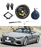 mercedes sl komplettrader Robuster Wagenheber inklusive: Enthält einen robusten und kompakten Wagenheber, um das Fahrzeug leicht anzuheben und das Rad zu ersetzen.
