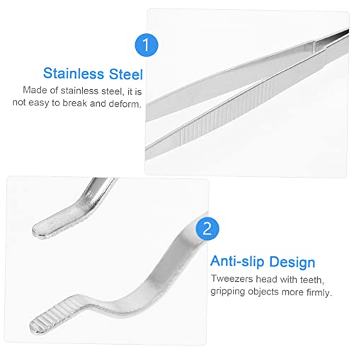 1pc Test Tube Clamp Test Tube Tweezer Lab Equipment Experiment Apparatus Experimental Teaching Metal Test Tube Plier Stainless Steel Crafts - Thumbnail 7