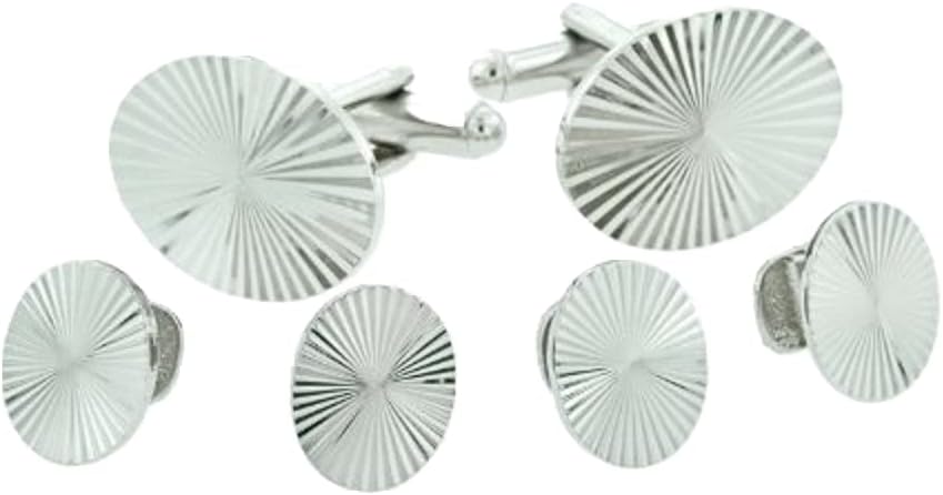 JJ Weston Starburst Tuxedo Cufflinks and Shirt Studs. Made in the USA.