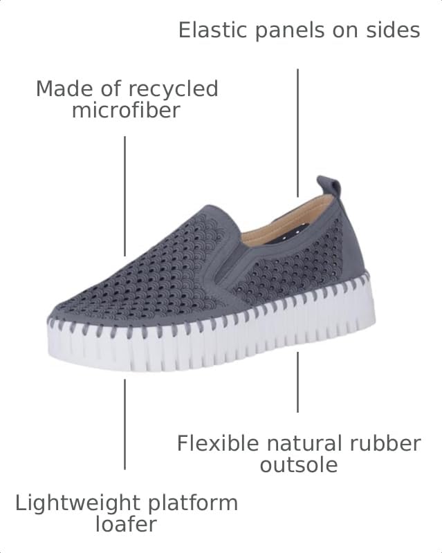Image of Ilse Jacobsen HORNBAEK Women's Tulip141WOM Platform | Slip-On | Low-Top