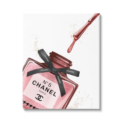 Makeup Nail Polish Brush Drip, 16 x 20 Inch Canvas Wall Art