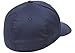 Flexfit Unisex Adult Cotton Twill Fitted Cap Hat, Navy, Large-X-Large US