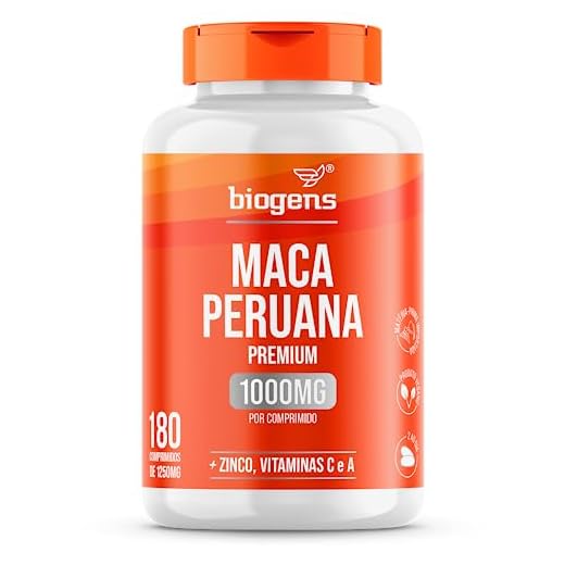 Ultra Potency Maca Peruana Premium 1000mg Vegana, 180 comprimidos, Biogens