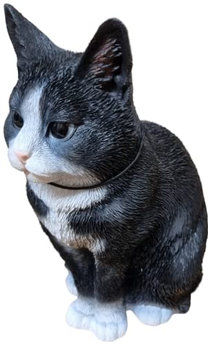 Vivid Arts Sitting Cats (Black/White Cat) - Image 4
