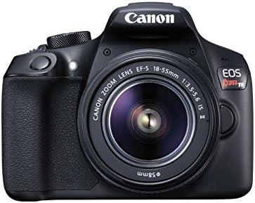 Canon EOS Rebel T6 Digital SLR Camera Kit with EF-S 18-55mm f/3.5-5.6 is II Lens (Black)